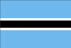 Motswana (singular), Batswana (plural) flag
