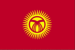 Kyrgyzstani flag