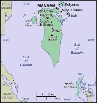 Bahraini Map
