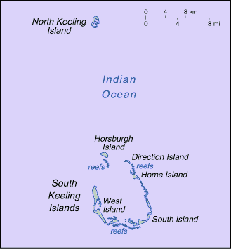 Cocos Islander Map