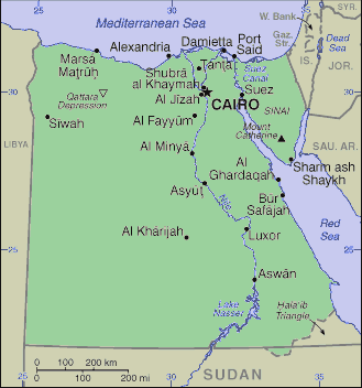 Egyptian Map