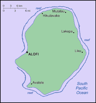 Niuean Map