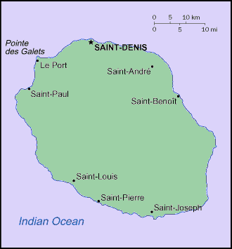 Reunionese Map