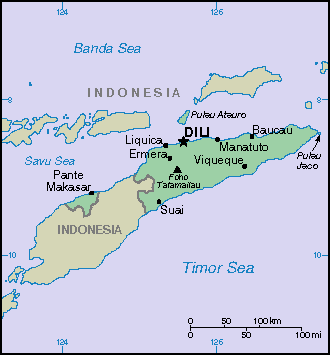 Timorese Map